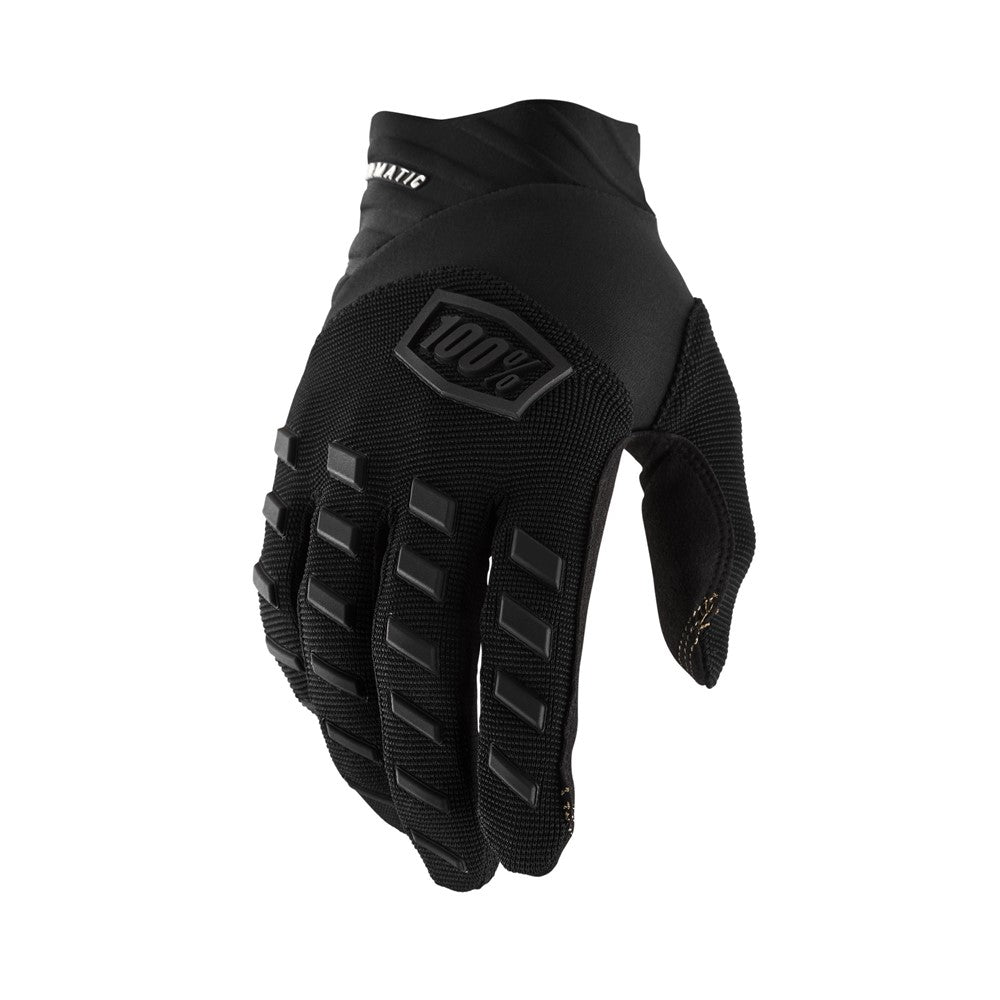 100% Airmatic Adult Gloves - Black/Charcoal