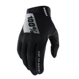 100% Ridefit Adult Gloves - Black/White