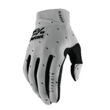 100% Ridefit Adult Gloves - Slasher Silver