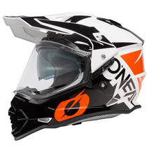 Load image into Gallery viewer, Oneal SIERRA II Adventure Helmet - R V.23 Black/Orange