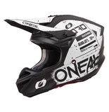 Oneal 5SRS Adult MX Helmet - Scarz Black/White