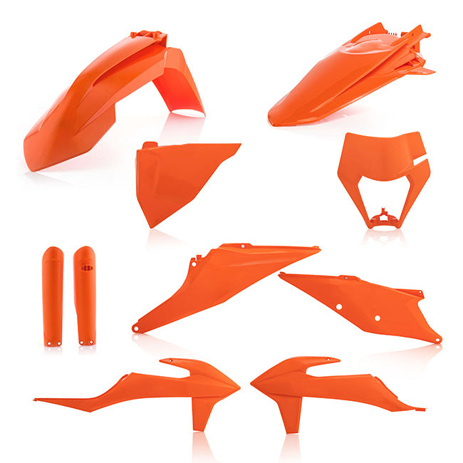 Acerbis Full Plastic Kit - Orange - KTM 150-500 EXC EXCF