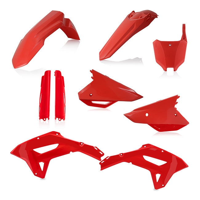 Acerbis Full Plastic Kit - Red - Honda CRF450RX CRF250RX 22-24