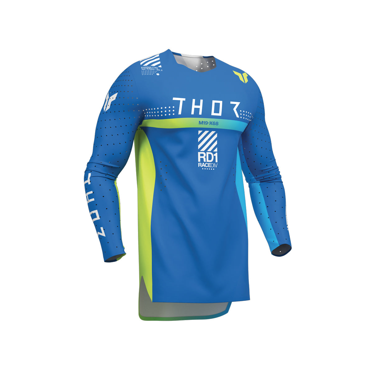 Thor Sportmode Youth MX Jersey - Synth Blue