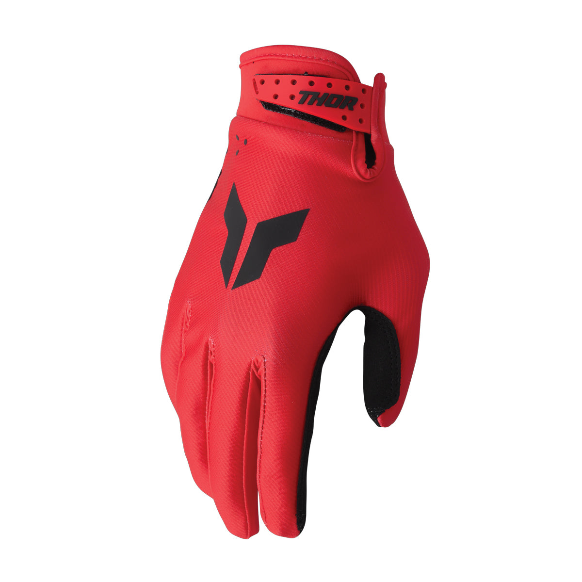Thor Launchmode Youth MX Gloves - Split Red