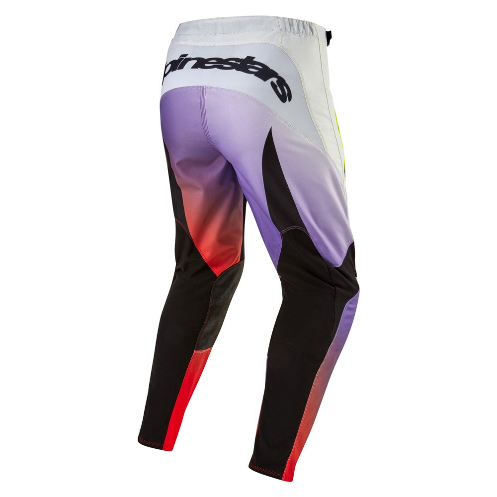 Alpinestars Fluid Adult MX Pants - Fade White/Red/Yellow