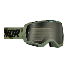 Load image into Gallery viewer, Thor Regiment Adult MX Goggles - CAMO/BLACK