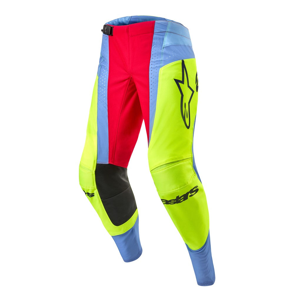 Alpinestars Techstar Adult MX Pants - Ocuri Blue/Yellow/Red