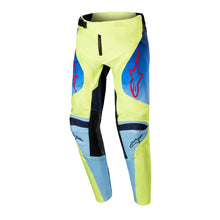 Load image into Gallery viewer, Alpinestars Youth Racer MX Pants - Hoen Yellow/Blue/Navy