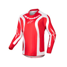 Load image into Gallery viewer, Alpinestars Youth Racer MX Jersey - Lurv Mars Red/White