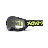 100% Strata 2 Adult MX Goggles - Solar Eclipse - Clear Lens