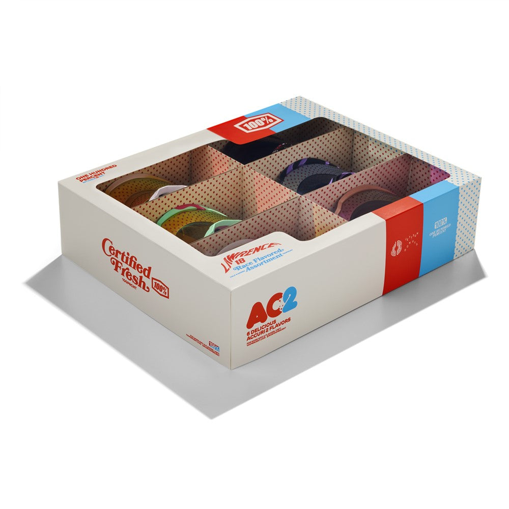 100% Accuri 2 Jett Lawrence Donut Collection - 6 Pack