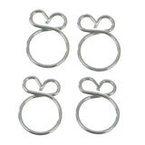 All Balls Racing Fuel Hose Clamp Kit - 9.7mm Wire (4 Pack)