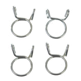 All Balls Racing Fuel Hose Clamp Kit - 14.3mm Wire (4 Pack)