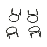 All Balls Racing Fuel Hose Clamp Kit - 10mm Wire (4 Pack)