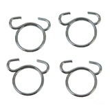 All Balls Racing Fuel Hose Clamp Kit - 9.9mm Wire (4 Pack)
