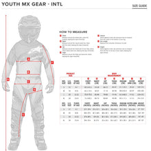 Load image into Gallery viewer, Alpinestars Youth Racer MX Jersey - Lurv Mars Red/White