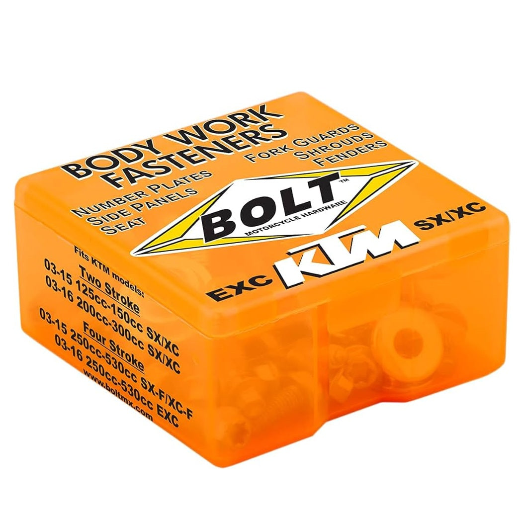 BOLT Body Work Fastener Bolt Kit - KTM 125-530 03-16