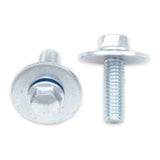 BOLT 6x12mm FLANGE BOLT with 16mm WASHER (Pkt of 10)