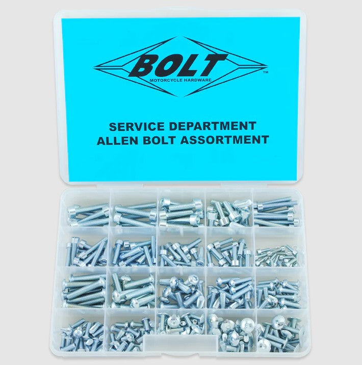 BOLT Allen Head Assortment Bolt Kit - 290 Pack