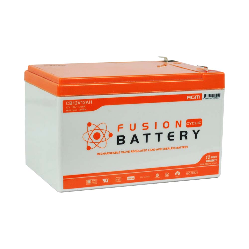 SSB CB12V12AH Fusion GGM Deep Cycle Battery