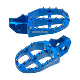 Zeta Aluminium Footpegs Husqvarna MX/ED SX '16- H-Blue