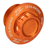 Zeta Axle Stop Bolt M20X19-P1.5 H21 - Orange