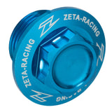 Zeta Axle Stop Bolt M20X19-P1.5 H21 - H-Blue