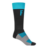 Fly Racing 2024 MX Pro Thin Socks - Blue / Black