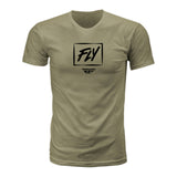 Fly Racing Zoom T-Shirt - Light Olive
