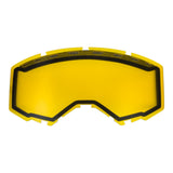 FLY '19- DUAL LENS W/VENTS AND POST YELLOW