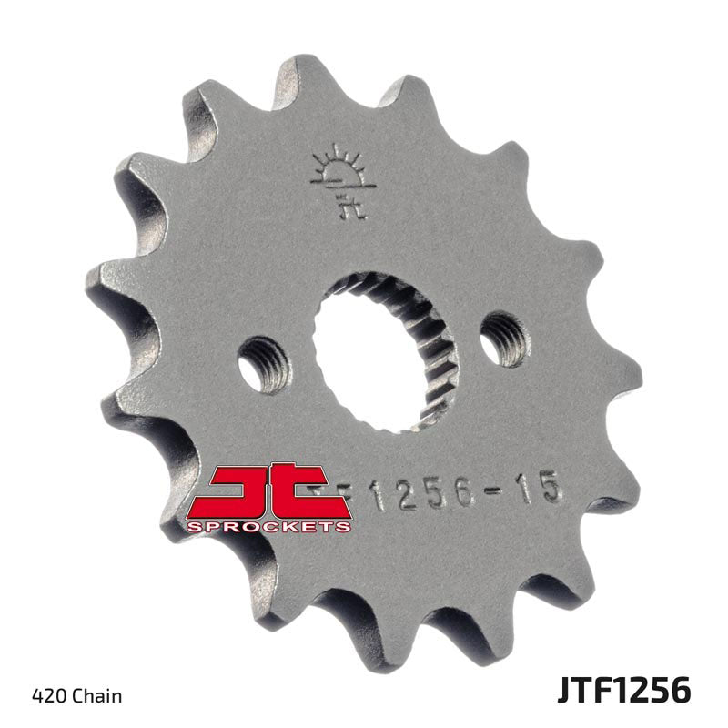 JT Steel Front Sprocket - JTF1256.15 - 420P - 15T