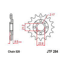 Load image into Gallery viewer, JT Front Sprocket - Honda CRF CR - 12T - 520P