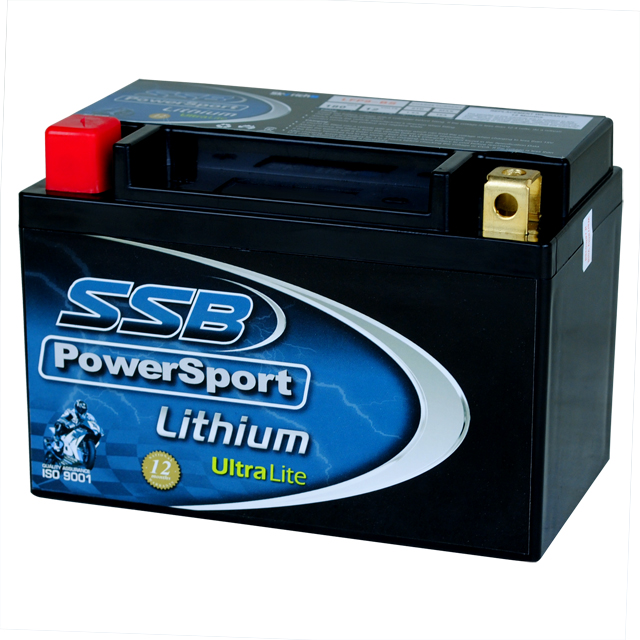 SB LFP9-BS Lithium Ultralite Motorcycle Battery - YTX9BS
