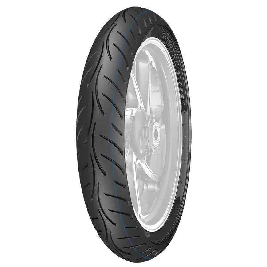 Metzeler 100/80-17 Sportec Street Front Tyre - Bias 52H TL