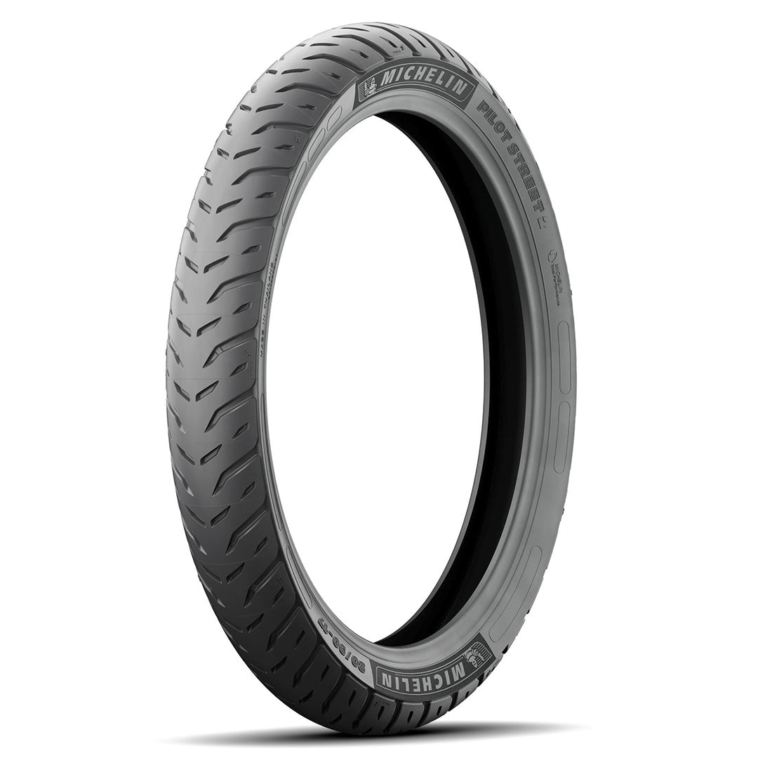 Michelin 100/80-17 Pilot Street 2 Front / Rear Tyre - 52S Bias TL