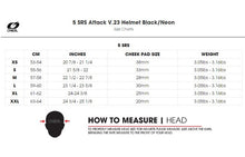 Load image into Gallery viewer, Oneal 5SRS Adult Helmet - Attack V.23 Black/White