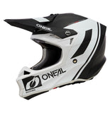Oneal 10SRS Adult MX Helmet - Flow Black/White