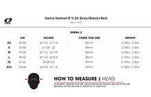Load image into Gallery viewer, Oneal SIERRA II Adventure Helmet - R V.23 Black/Grey/Red