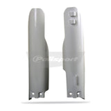 FORK GUARDS SUZ RM125/250 01-06 WHT