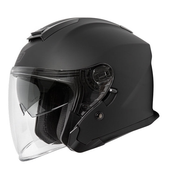 Rjays Navona IV Open Face Helmet Matt Black