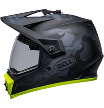Load image into Gallery viewer, Bell MX-9 Adventure MIPS Helmet - Stealth Camo Matt Black/Yellow