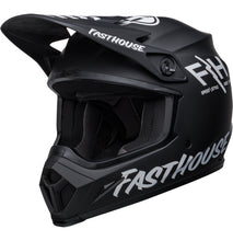 Load image into Gallery viewer, Bell MX-9 MIPS Adult MX Helmet - Fasthouse Prospect Matt Black/White