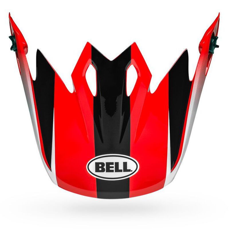 Bell MX-9 MIPS Peak - Dash Red/Black