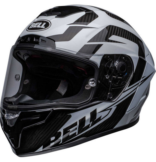 Bell Race Star DLX Flex Helmet - Labyrinth White/Black