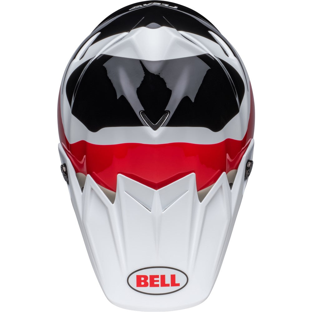 Bell Moto-9S Flex Helmet - Hello Cousteau Reef White/Red
