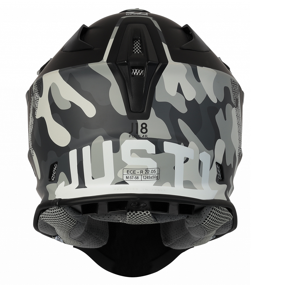 Just1 J18 Adult MIPS MX Helmet - Pulsar Camo City Black