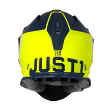 Load image into Gallery viewer, Just1 J18 Adult MIPS MX Helmet - Pulsar Matt Fluo Yellow/Blue