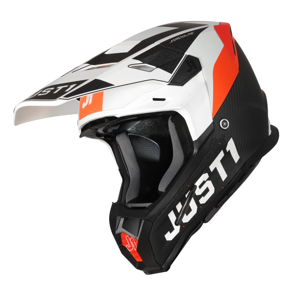 Just1 J22 Adult MX Helmet - Adrenaline Carbon Orange