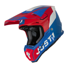Load image into Gallery viewer, Just1 J22 Adult MX Helmet - Adrenaline Red/Blue